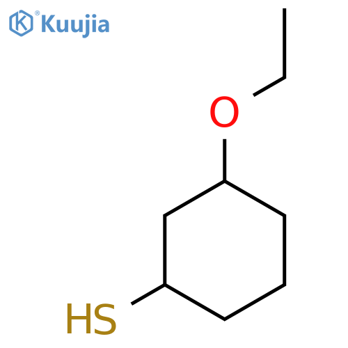 3-ethoxycyclohexane-1-thiol structure