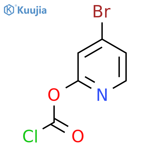 4-bromopyridin-2-yl chloroformate structure
