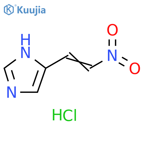 5-(E)-2-nitroethenyl-1H-imidazole hydrochloride structure