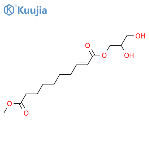 2-Decenedioic acid; (E)-form, 1-O-(2ξ,3-Dihydroxypropyl), 10-Me ester structure
