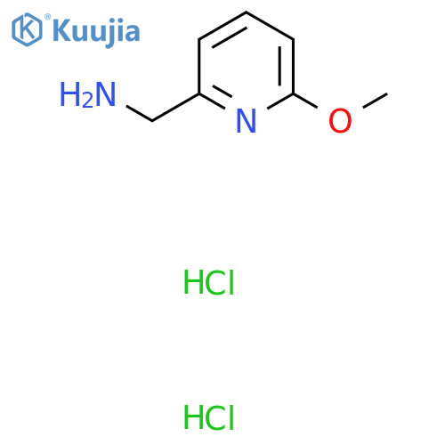 (6-Methoxypyridin-2-yl)methanamine dihydrochloride structure