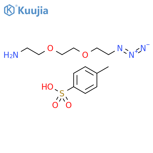 Azido-PEG2-Amine·Tos-OH structure
