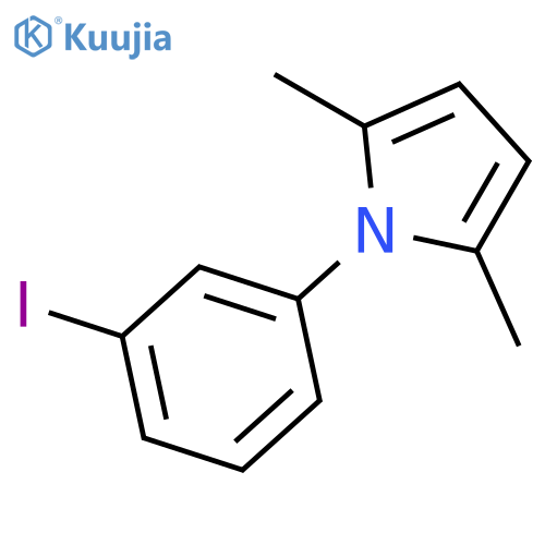 1-(3-Iodophenyl)-2,5-dimethyl-1H-pyrrole structure