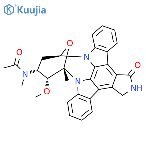 Acetylstaurosporine structure