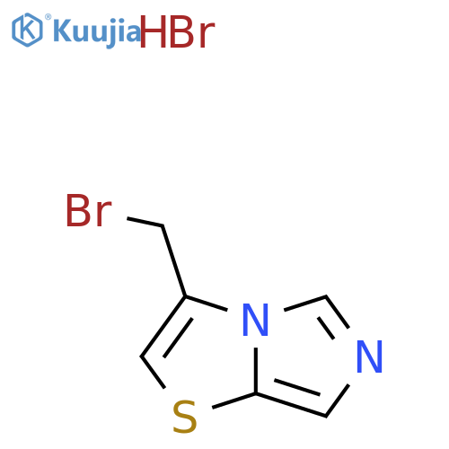 3-(bromomethyl)imidazo4,3-b1,3thiazole hydrobromide structure