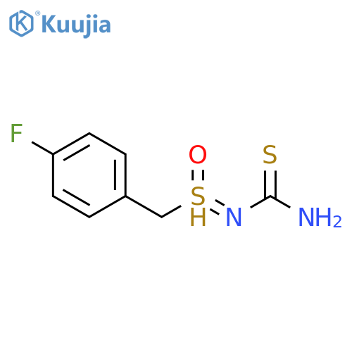 (4-fluorophenyl)(methyl)oxo-lambda6-sulfanylidenethiourea structure