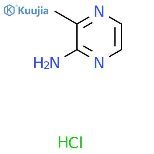 3-Methylpyrazin-2-amine hydrochloride structure