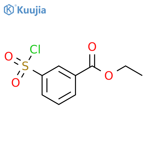 ethyl 3-(chlorosulfonyl)benzoate structure