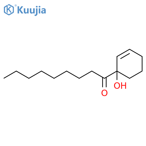 1-Nonanone, 1-(1-hydroxy-2-cyclohexen-1-yl)- structure