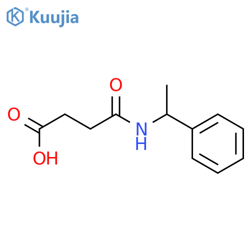 (S)-4-oxo-4-(1-phenylethylamino)butanoic Acid structure