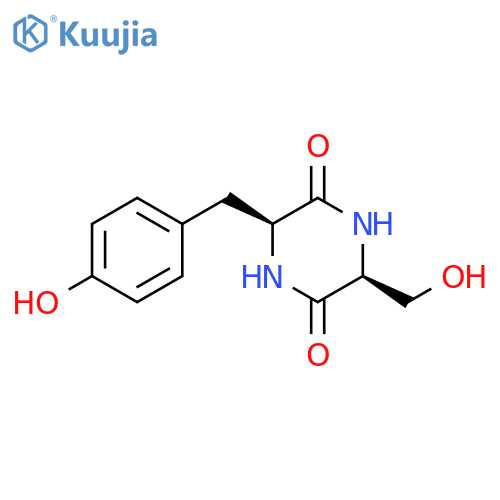 Cyclo(-L-Ser-L-Tyr) structure
