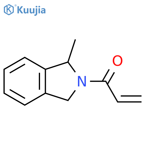 1-(1-Methyl-1,3-dihydroisoindol-2-yl)prop-2-en-1-one structure