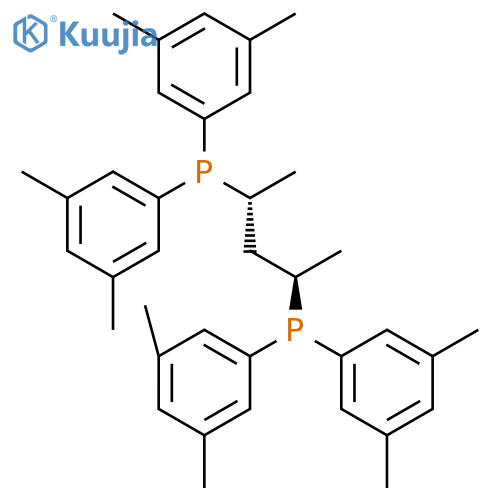 (R,R)-2,4-Bis(bis(3,5-dimethylphenyl)phosphino)pentane structure