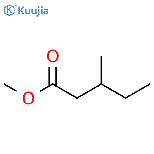 Pentanoic acid,3-methyl-, methyl ester structure