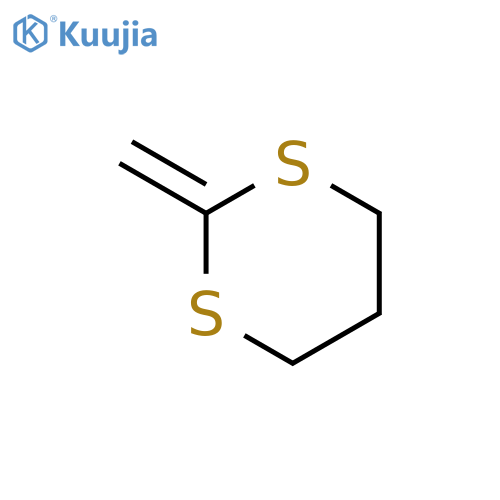 1,3-Dithiane, 2-methylene- structure