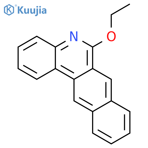 Benzo[j]phenanthridine,6-ethoxy- structure