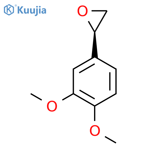 (2R)-2-(3,4-dimethoxyphenyl)oxirane structure