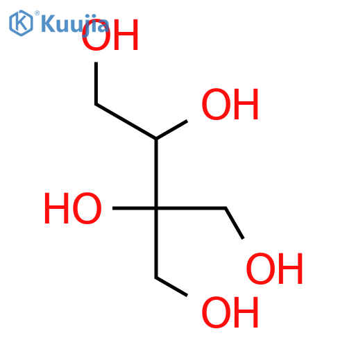 1,2,3,4-Butanetetrol, 2-(hydroxymethyl)-, (3R)- structure