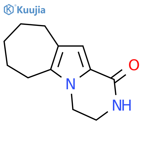 2,5-diazatricyclo[7.5.0.02,?]tetradeca-1(9),7-dien-6-one structure
