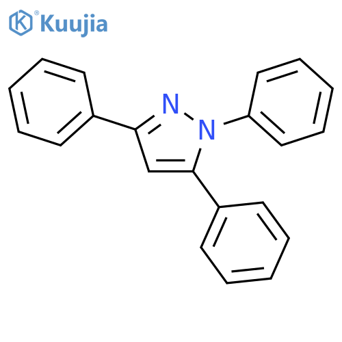 1,3,5-triphenyl-1H-pyrazole structure