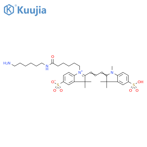 Sulfo-Cy3 amine structure