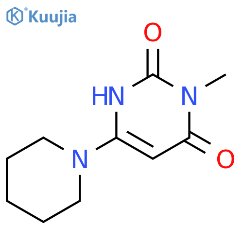 3-methyl-6-(piperidin-1-yl)pyrimidine-2,4(1H,3H)-dione structure