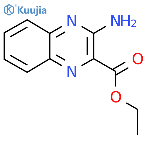 ethyl 3-aminoquinoxaline-2-carboxylate structure