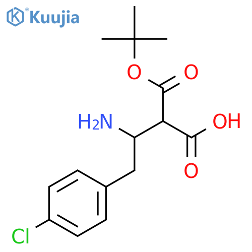 Boc-(R)-3-amino-4-(4-chlorophenyl)-butyric Acid structure