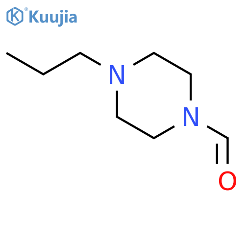 1-Piperazinecarboxaldehyde,4-propyl- structure