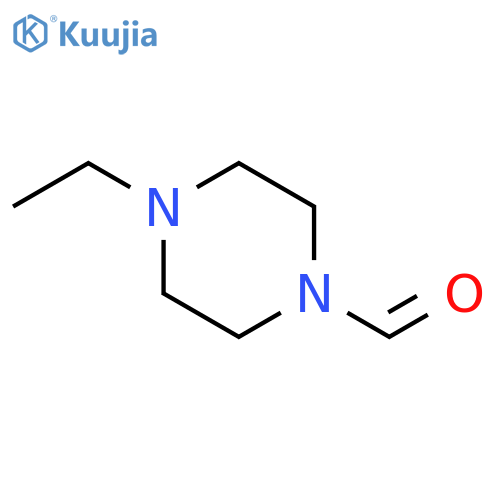 1-Piperazinecarboxaldehyde, 4-ethyl- structure