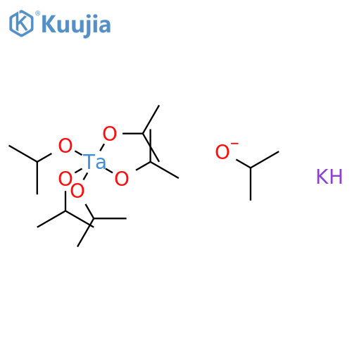 POTASSIUM TANTALUM ISOPROPOXIDE structure