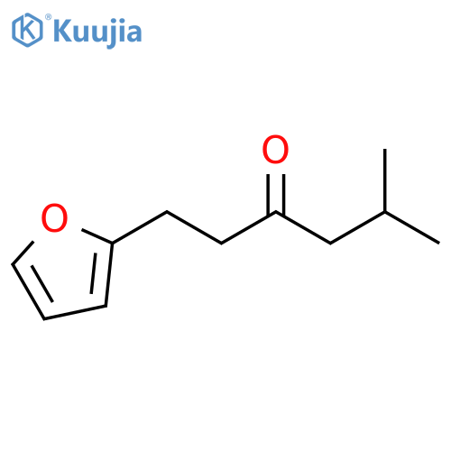 1-(2-Furanyl)-5-methyl-3-hexanone structure