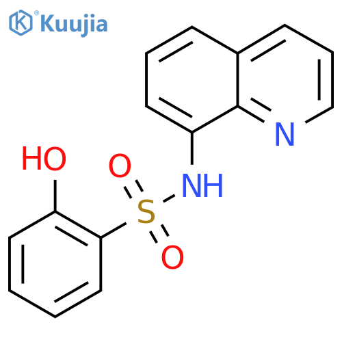 2-Hydroxy-N-quinolin-8-ylbenzenesulfonamide structure