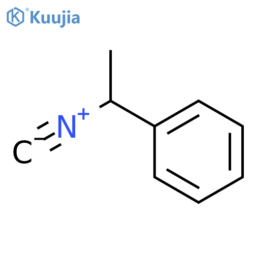 Benzene,[(1S)-1-isocyanoethyl]- structure