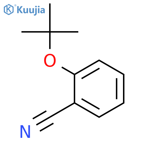 2-TERT-BUTOXY-BENZONITRILE structure