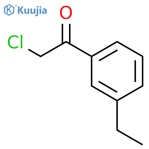 2-chloro-1-(3-ethylphenyl)ethan-1-one structure