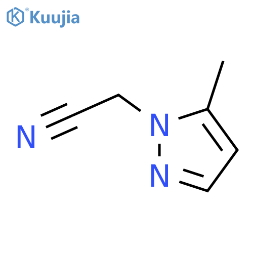 (5-Methyl-pyrazol-1-yl)-acetonitrile structure