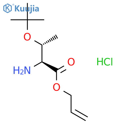 H-Thr(Tbu)-Allyl Ester Hydrochloric Acid Salt structure