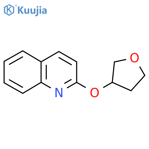 2-(Oxolan-3-yloxy)quinoline structure