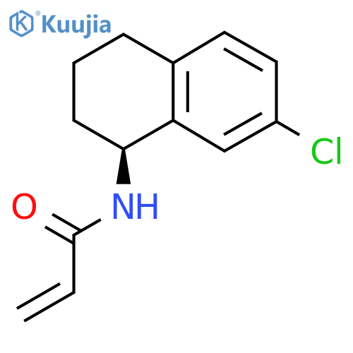 N-[(1S)-7-Chloro-1,2,3,4-tetrahydronaphthalen-1-yl]prop-2-enamide structure