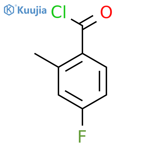 4-Fluoro-2-methylbenzoyl Chloride structure