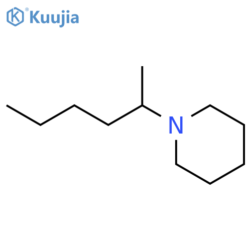 1-(hexan-2-yl)piperidine structure