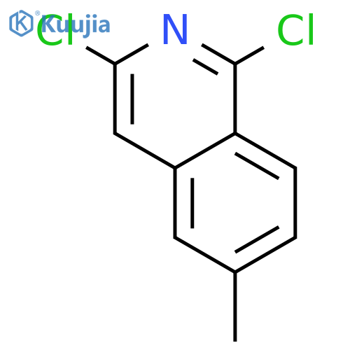 1,3-Dichloro-6-methylisoquinoline structure