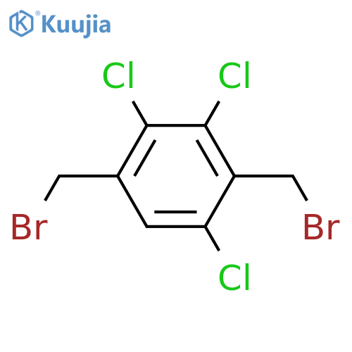 Benzene,1,4-bis(bromomethyl)-2,3,5-trichloro- structure