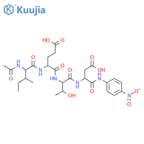 Ac-Ile-Glu-Thr-Asp-pNA structure