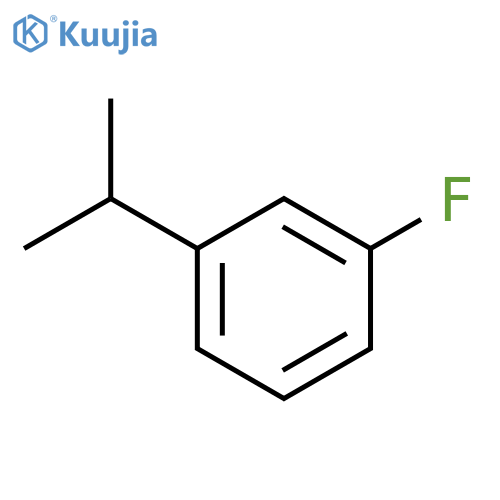 cumene, m-fluoro- structure