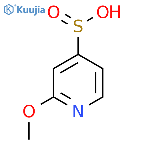 2-Methoxypyridine-4-sulfinic acid structure