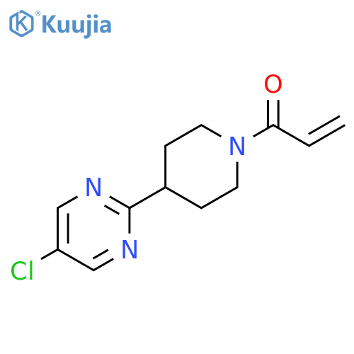 1-[4-(5-Chloro-2-pyrimidinyl)-1-piperidinyl]-2-propen-1-one structure