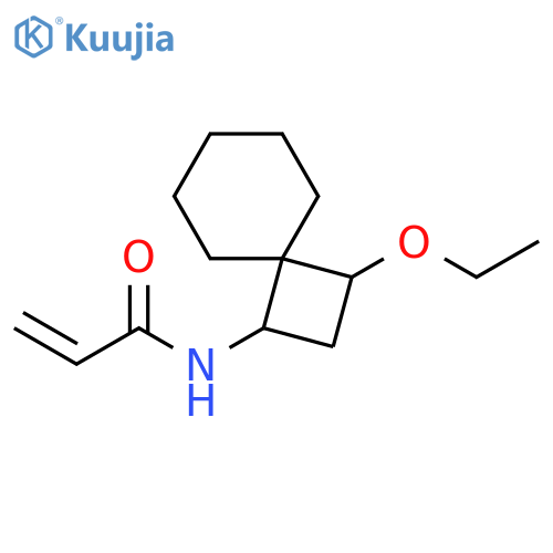 N-(3-Ethoxyspiro[3.5]non-1-yl)-2-propenamide structure