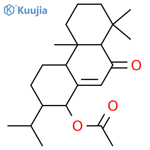 14-Hydroxy-7-abieten-6-one; (13β,14α)-form, Ac structure